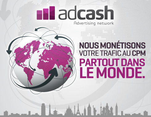 Monétiser avec Adcash