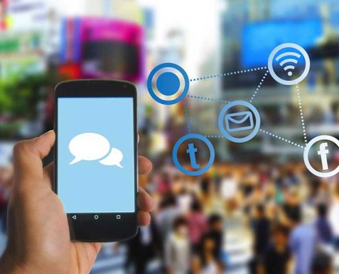 tchater sur la version mobile