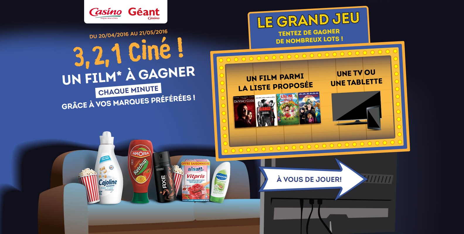 Jeu Unilever 50 000 films