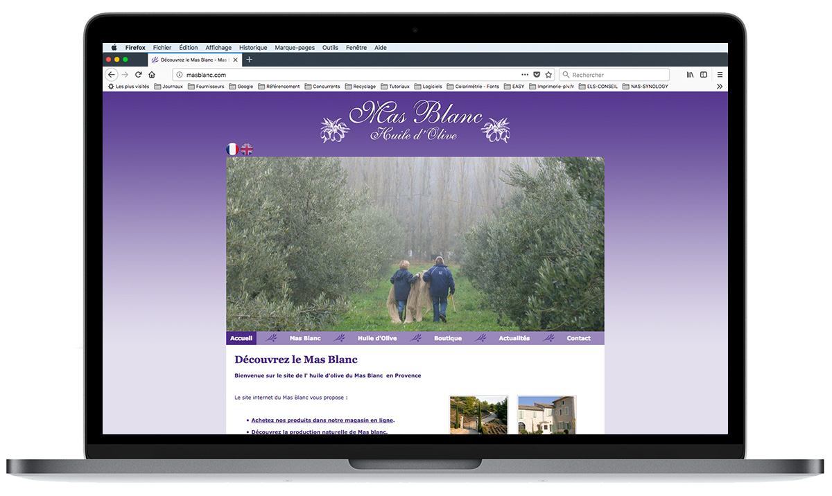 page web