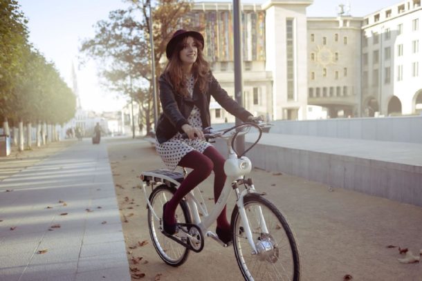 vélo électrique en ville