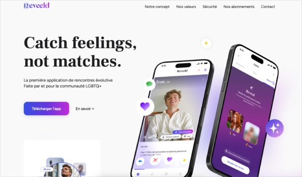 Reveeld, site de rencontre gay