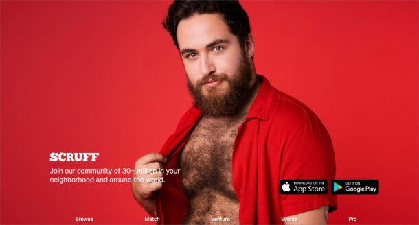 Scruff, site de rencontre gay